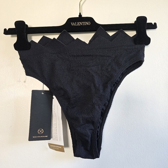 New Vix Firenze Imani High Waisted Hot Pants Swim Bikini Bottoms X-Small NWT - Picture 7 of 10